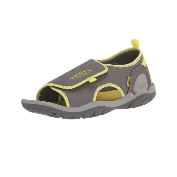 Keen Other - KEEN Unisex-Child Knotch River Open Toe Sandals 4Youth Grey Green